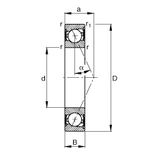 SS B7007-E-2RSD-T-P4S, {(dio)(ji)Ɍ(du)b|  = 25ɂ(c)ܷǽ|ƹ