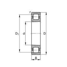 ΝLS 20232-K-MB-C3, (j) DIN 635-1 (bio)(zhn)Ҫߴ, FF 1:12