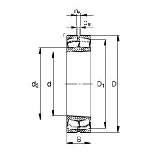 {(dio)ĝLS 23132-E1A-K-M, (j) DIN 635-2 (bio)(zhn)Ҫߴ, FF 1:12