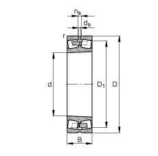 {(dio)ĝLS 24140-B-K30, (j) DIN 635-2 (bio)(zhn)Ҫߴ, FF 1:30