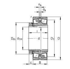 {(dio)ĝLS 23936-S-K-MB + H3936, (j) DIN 635-2 ˜ʵҪߴ, F׺;o